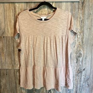 Time & Tru. Short sleeve - multi texture Tee